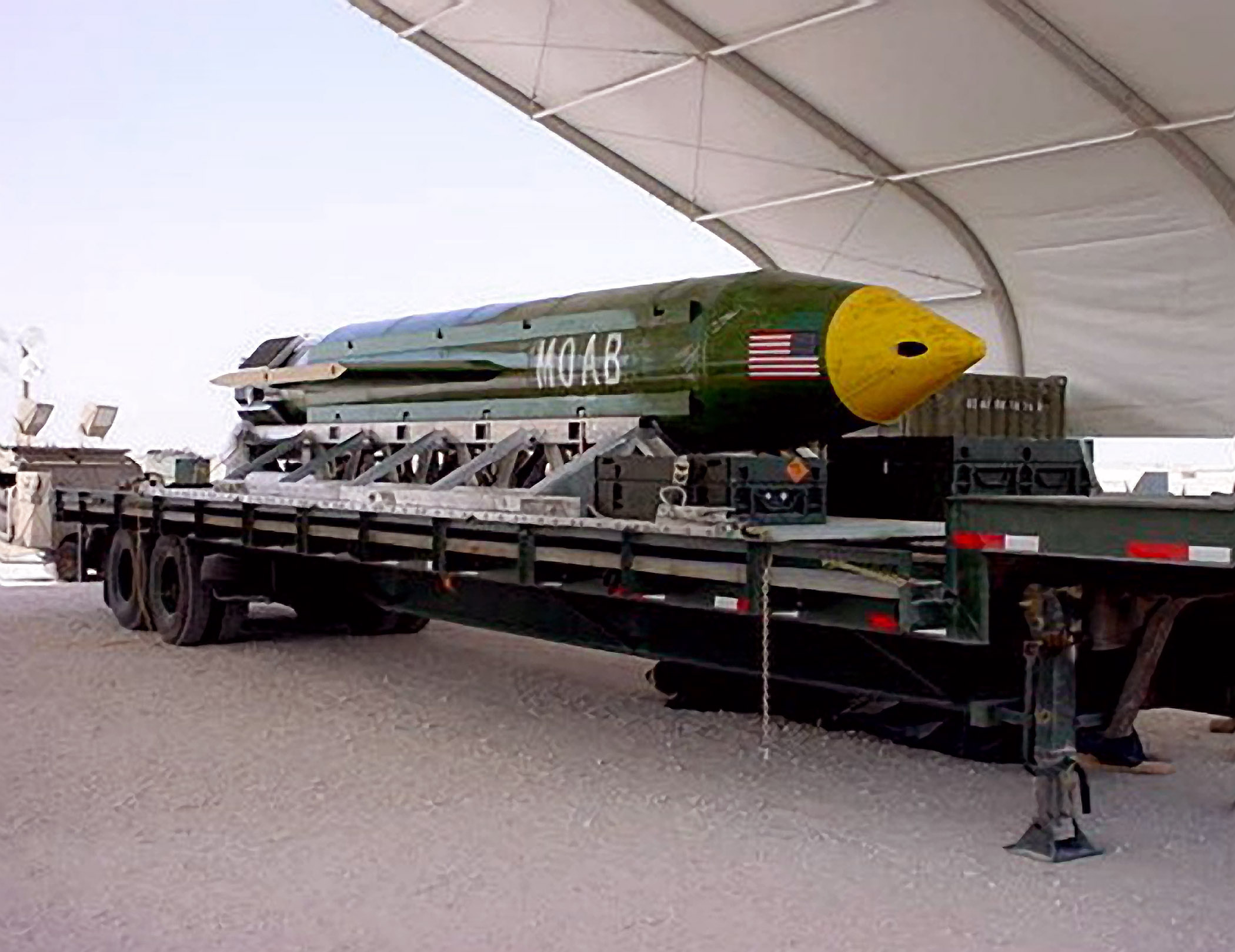 Armata SUA pregătește planuri de atac asupra Iranului cu bomba MOAB