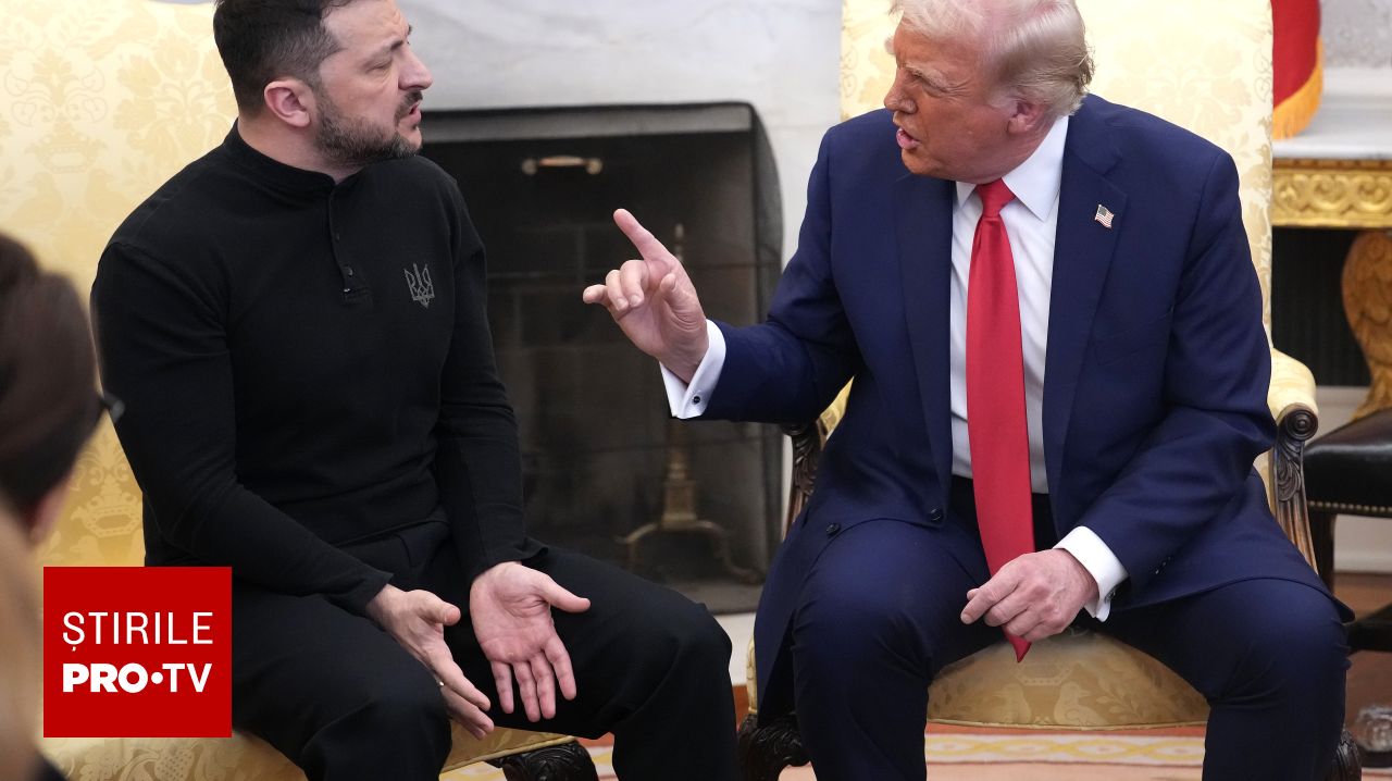 Tensiuni diplomatice între Trump și Zelenski: Relațiile dintre SUA și Ucraina au atins un punct critic