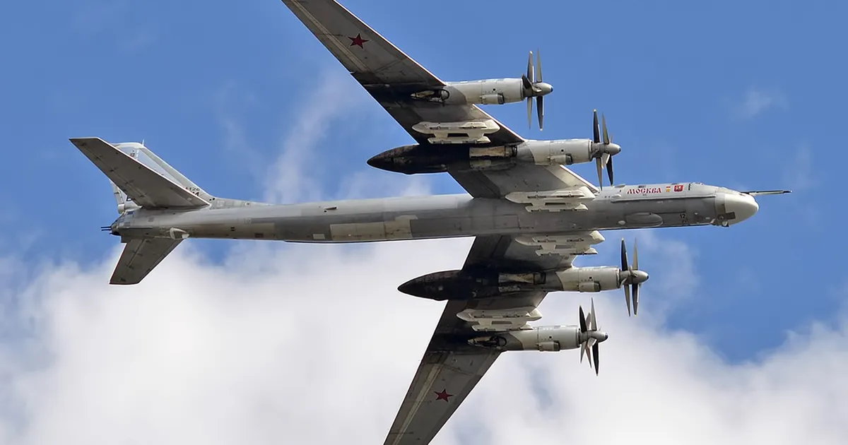 Bombardiere rusești Tu-95MS înarmate cu rachete Kh-101 interceptate de avioane F-35 lângă Norvegia