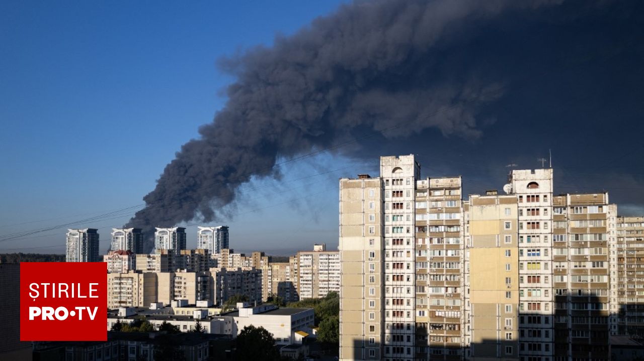 Rusia lansează un atac de amploare asupra infrastructurii industriale și energetice din Ucraina