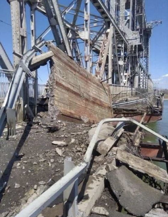Rusia a avariat un pod esențial pentru exportul de cereale în regiunea Odesa