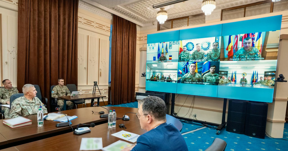 Aproape 1.000 de militari români sunt desfășurați în misiuni internaționale sub mandatul NATO, UE și ONU