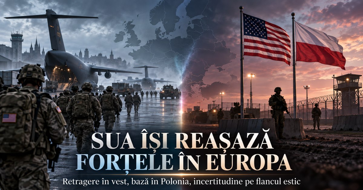 Schimbarea de paradigmă a prezenței SUA în Europa: Retragerea din vest și consolidarea în Polonia