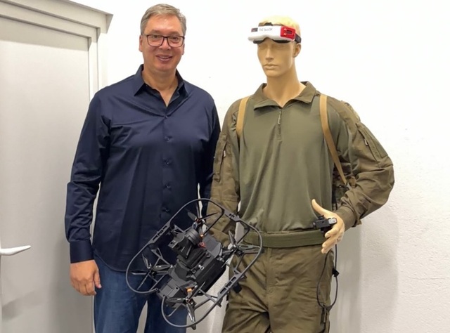 Serbia lansează producția de drone militare în parteneriat cu o companie de apărare din Israel