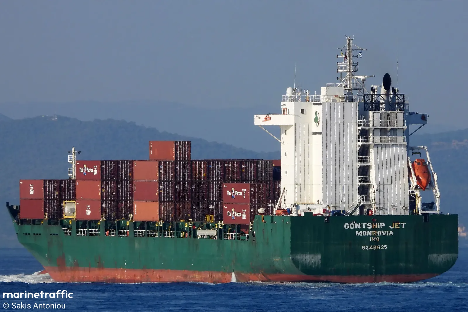Atac cu drone maritime asupra navei Contship Jet în Marea Neagră, lângă coasta Bulgariei