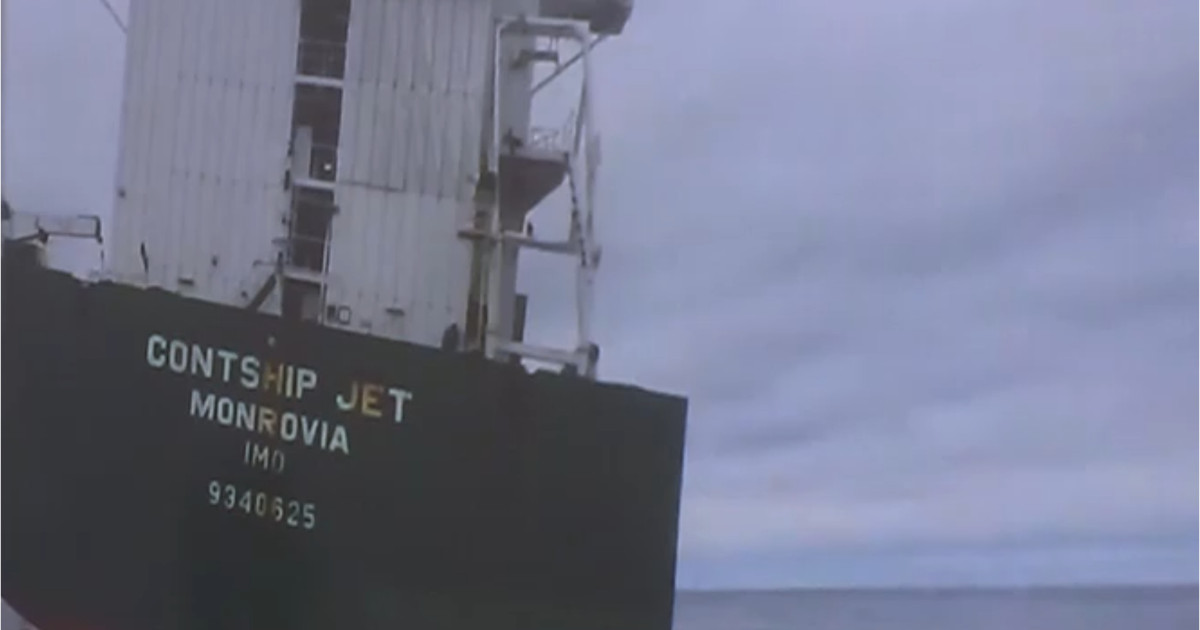 Atac cu drone maritime asupra navei Contship Jet în Marea Neagră: primele imagini cu incidentul