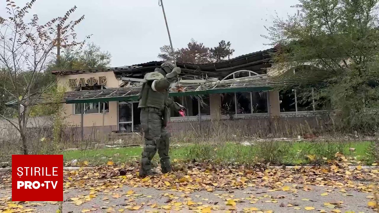 Evacuarea populației din orașul ocupat Oleșki a început sub un armistițiu umanitar