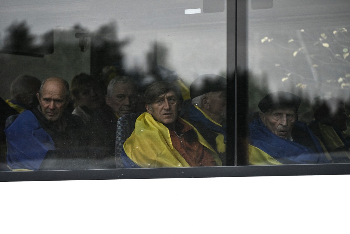 Evacuarea rezidenților din Oleșki: locuitorii aflată sub control rus au trecut granița în Ucraina