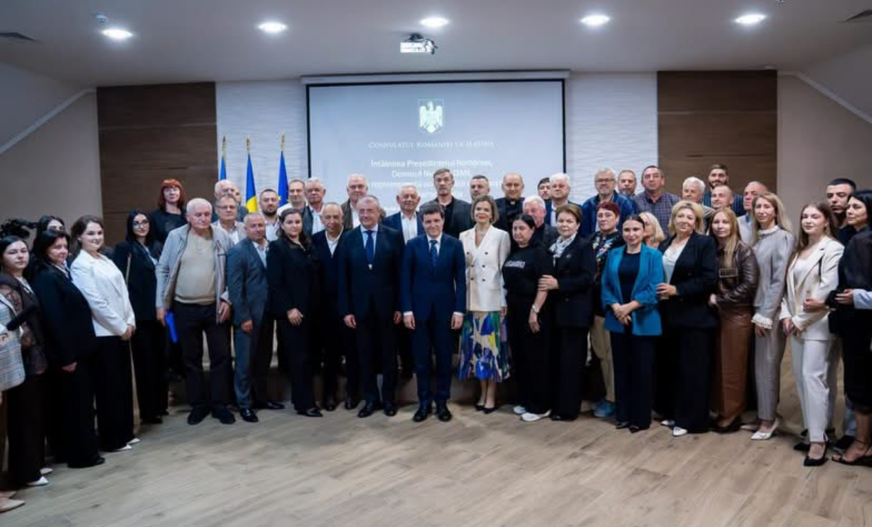 Nicușor Dan a discutat cu reprezentanții comunității românești din Transcarpatia privind drepturile acestora