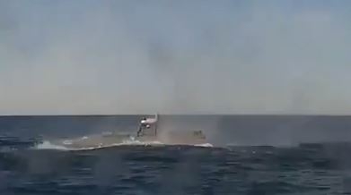 Prima confruntare istorică între drone navale în Marea Neagră: USV-ul Sargan a distrus o unitate rusă