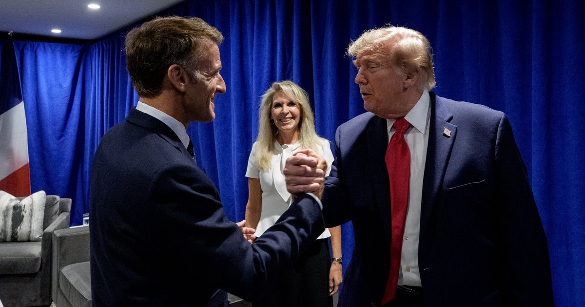 Trump și Macron au discutat la New York despre sprijinul pentru Ucraina și securitatea în Marea Roșie