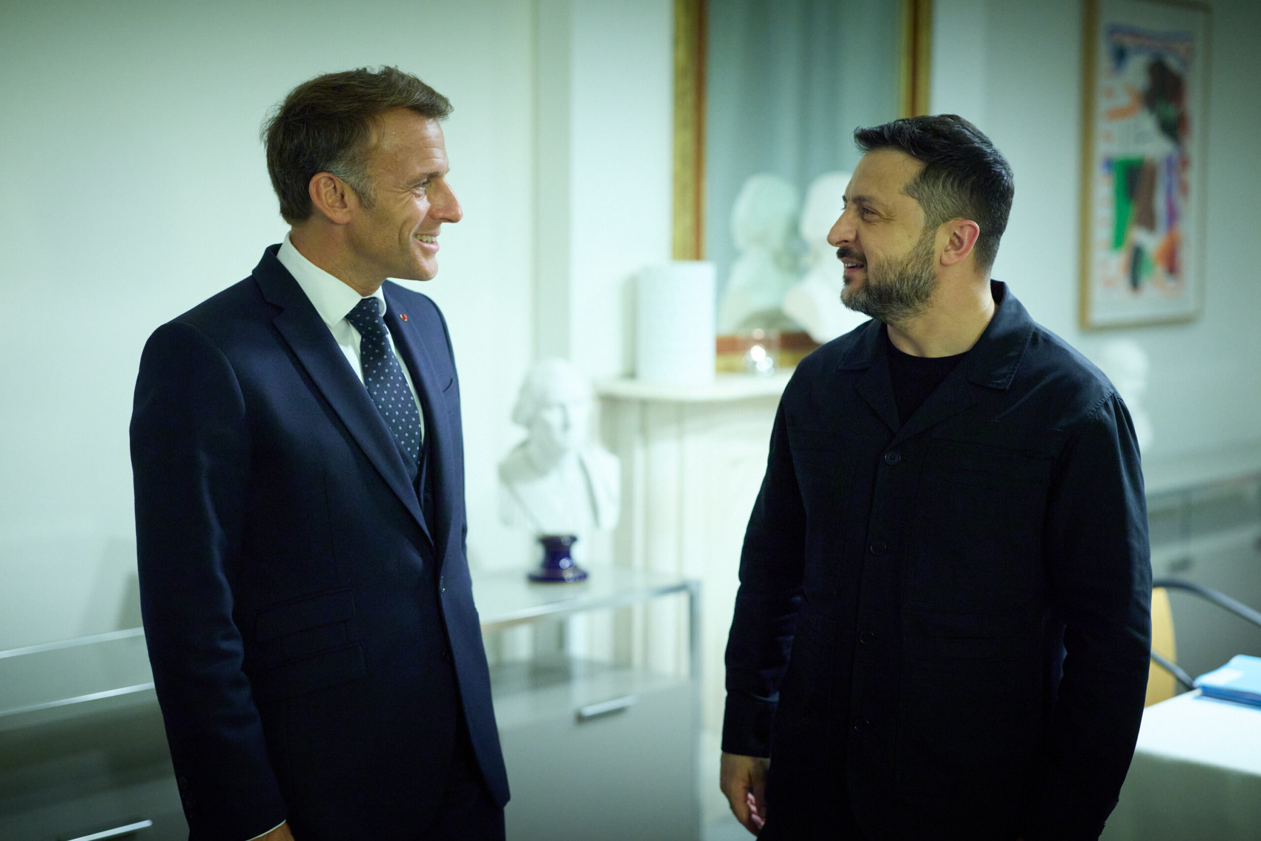 Zelenski și Macron s-au întâlnit la New York pentru securitate și sprijin militar pentru iarnă