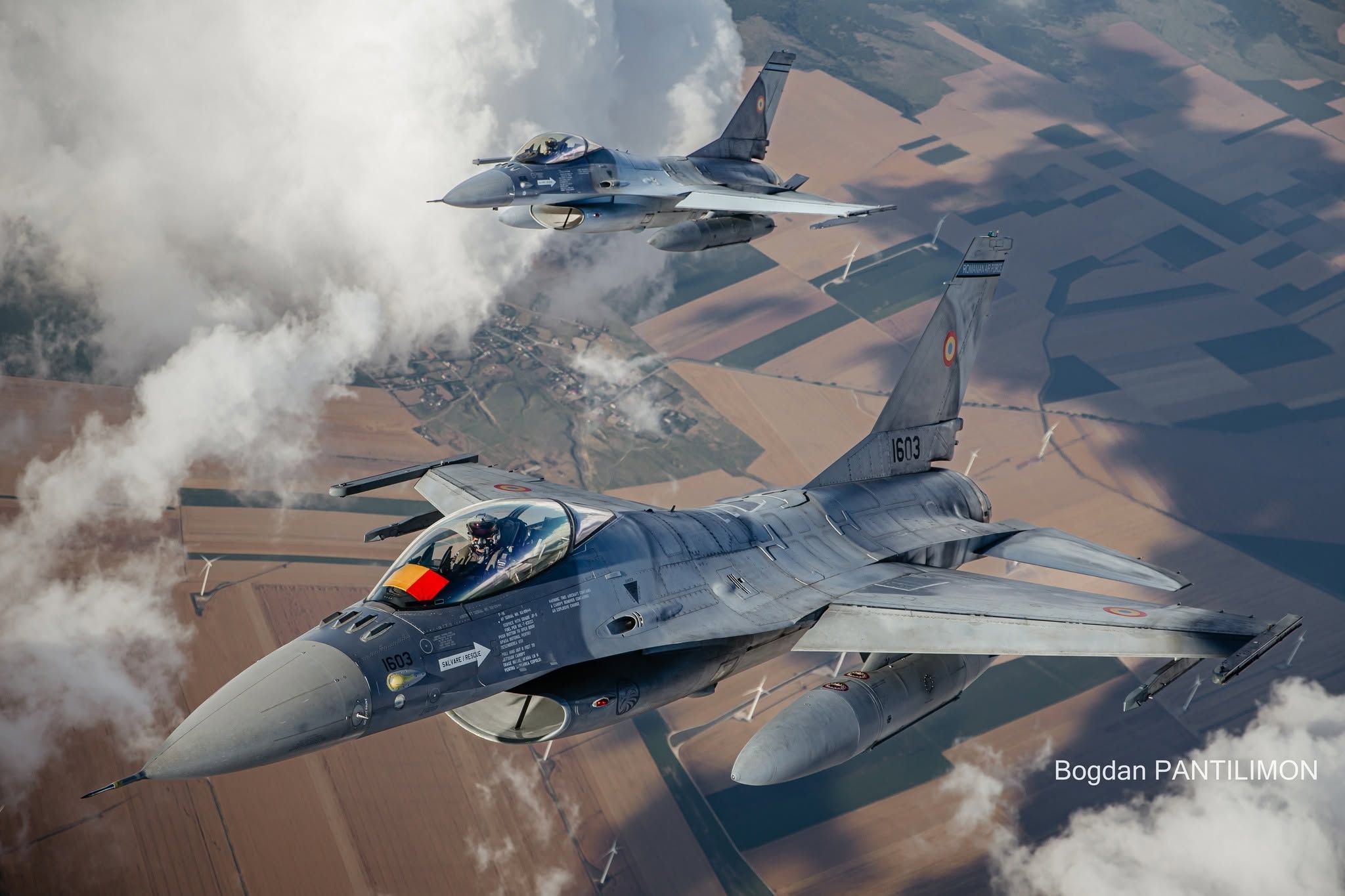 Alertă aeriană la granița cu Ucraina: Avioane F-16 ridicate de la sol și mesaje RO-Alert în Tulcea