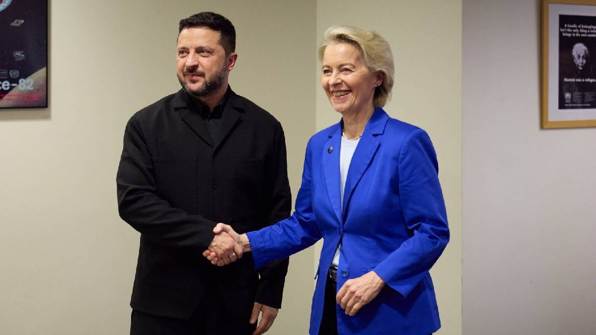 Tensiuni la New York: Negocieri dificile între Zelenski și von der Leyen privind sprijinul financiar UE