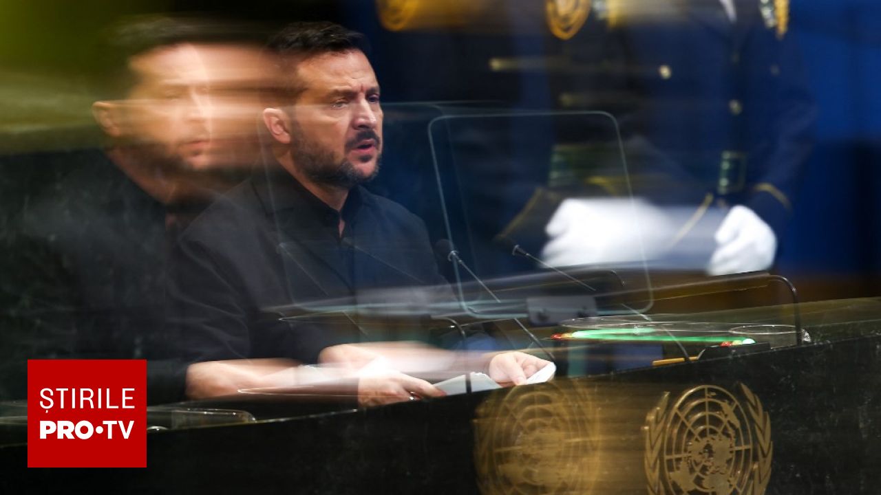 Zelenski, la ONU: Vladimir Putin este „pacientul zero” al războiului care se răspândește global