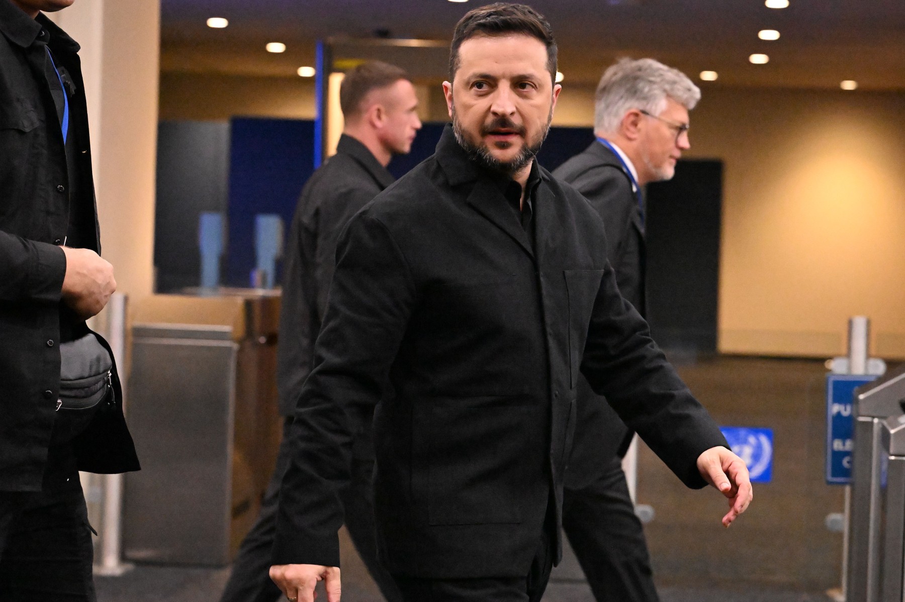 Zelenski a răspuns acid la întrebarea despre o posibilă deplasare în Moscova în timpul vizitei la ONU
