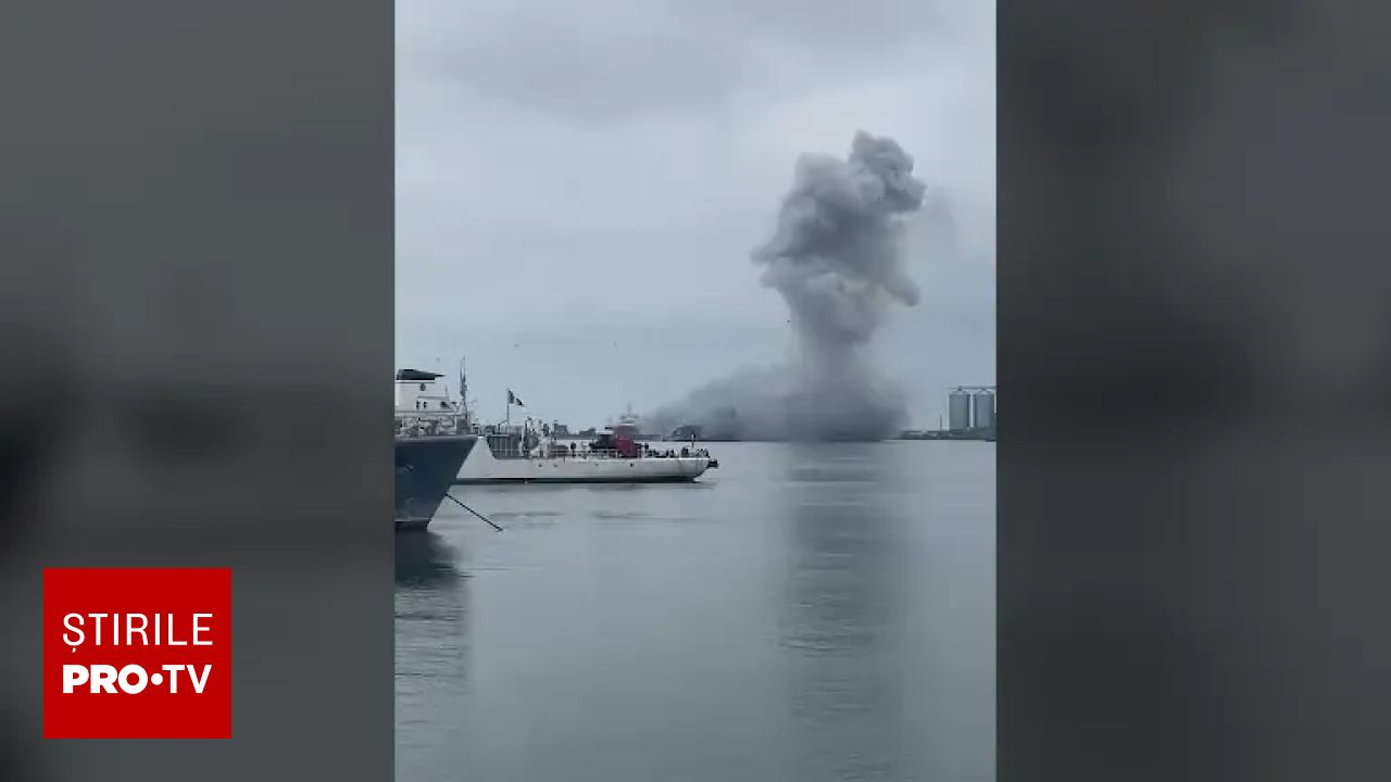 Explozia dronei din Portul Constanța: posibil atac al Rusiei asupra unui stat NATO