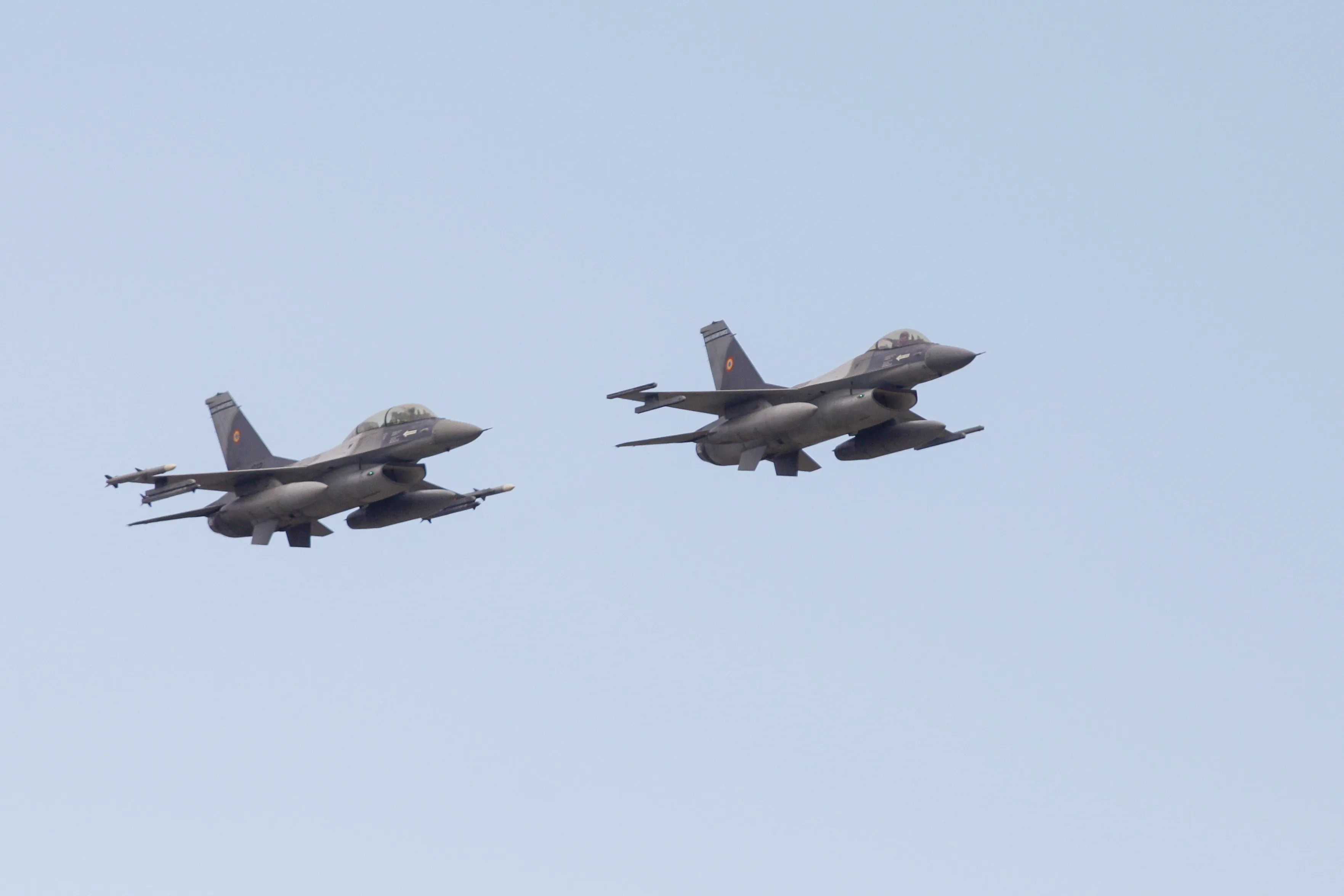 Alertă aeriană la granița cu Ucraina în Tulcea: două avioane F-16 au fost ridicate pentru monitorizare