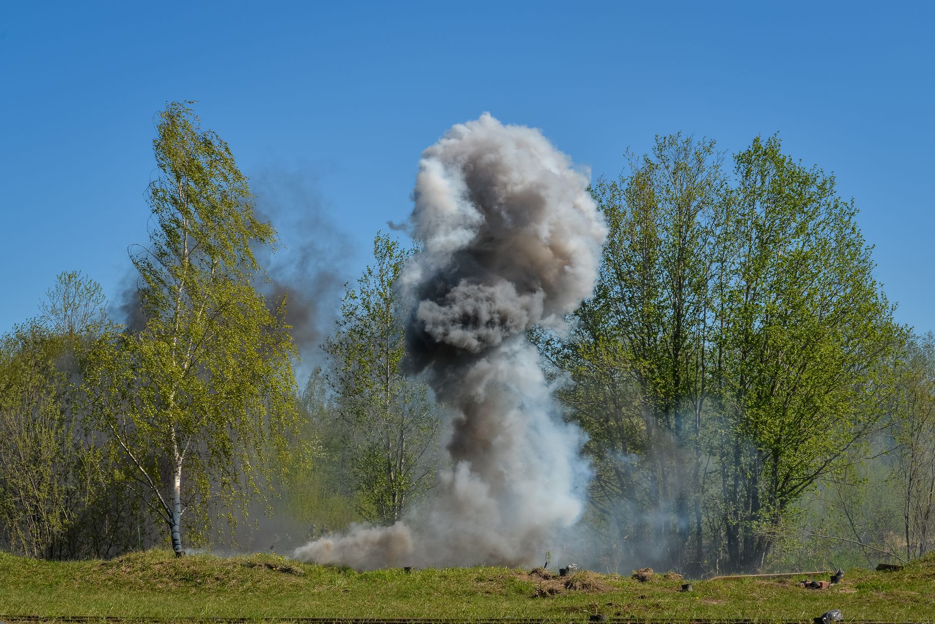 Explozie și incendiu la o conductă de gaze din Siria, suspectat un act de sabotaj