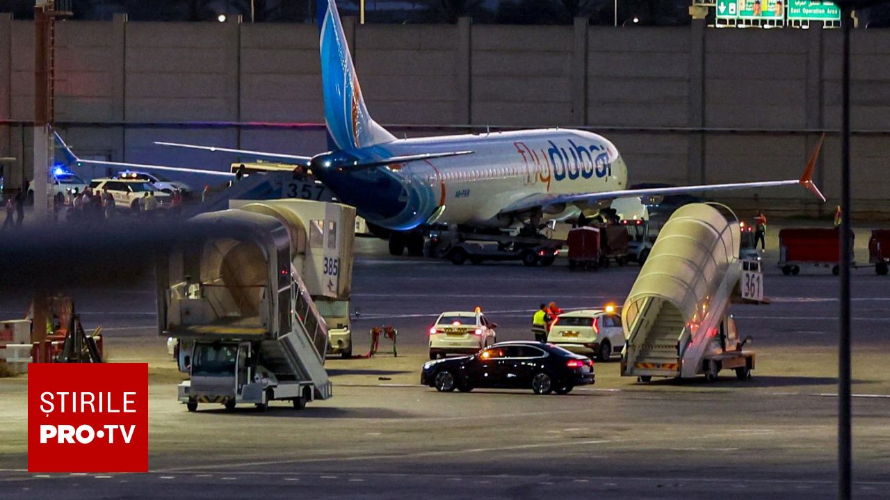 Atac violent la bordul unui avion Flydubai: Copilotul a înjunghiat pilotul în timpul zborului către Israel