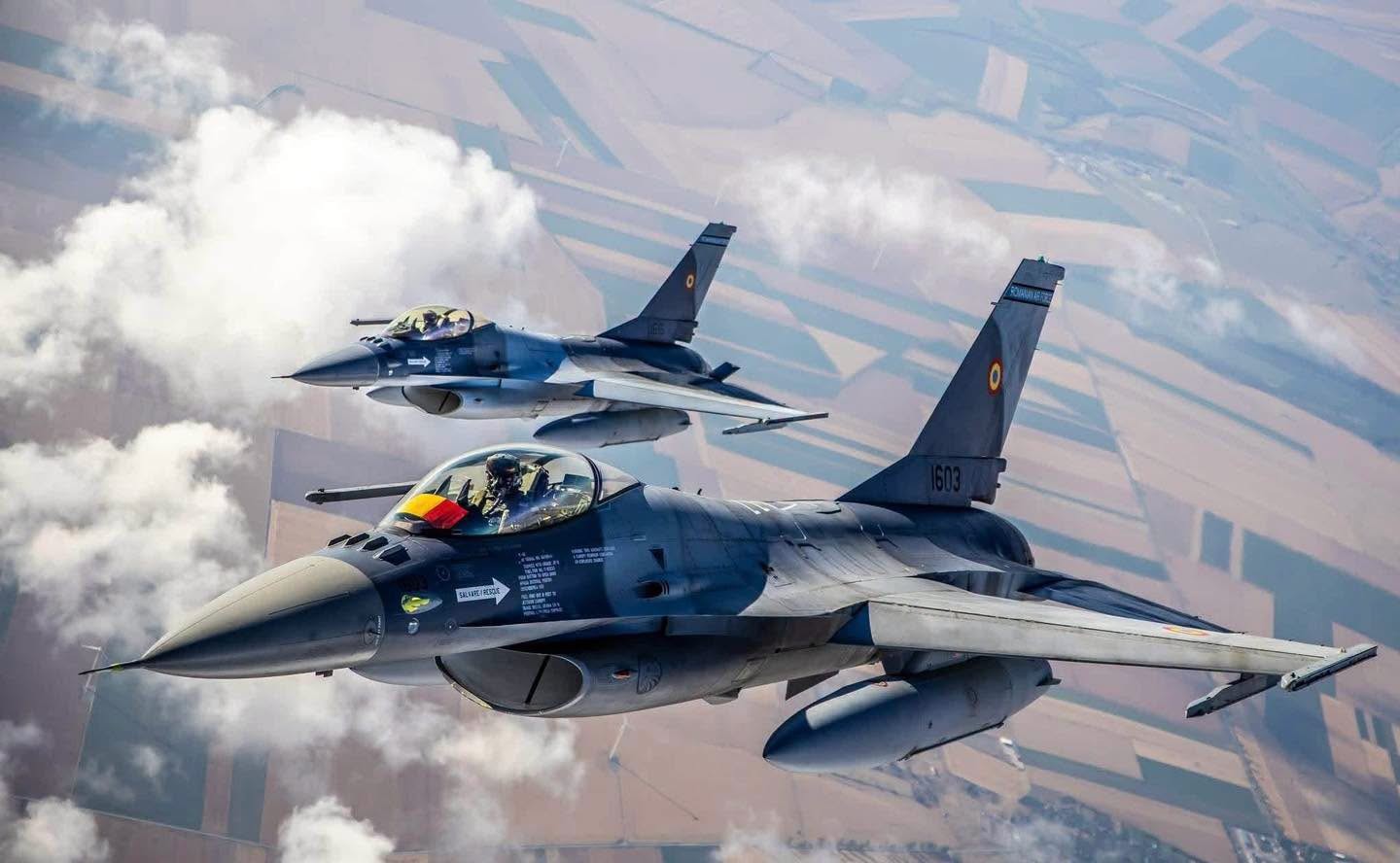 Alertă aeriană în Tulcea: Avioane F-16 ridicate de la sol după detectarea unor ținte lângă granița cu Ucraina