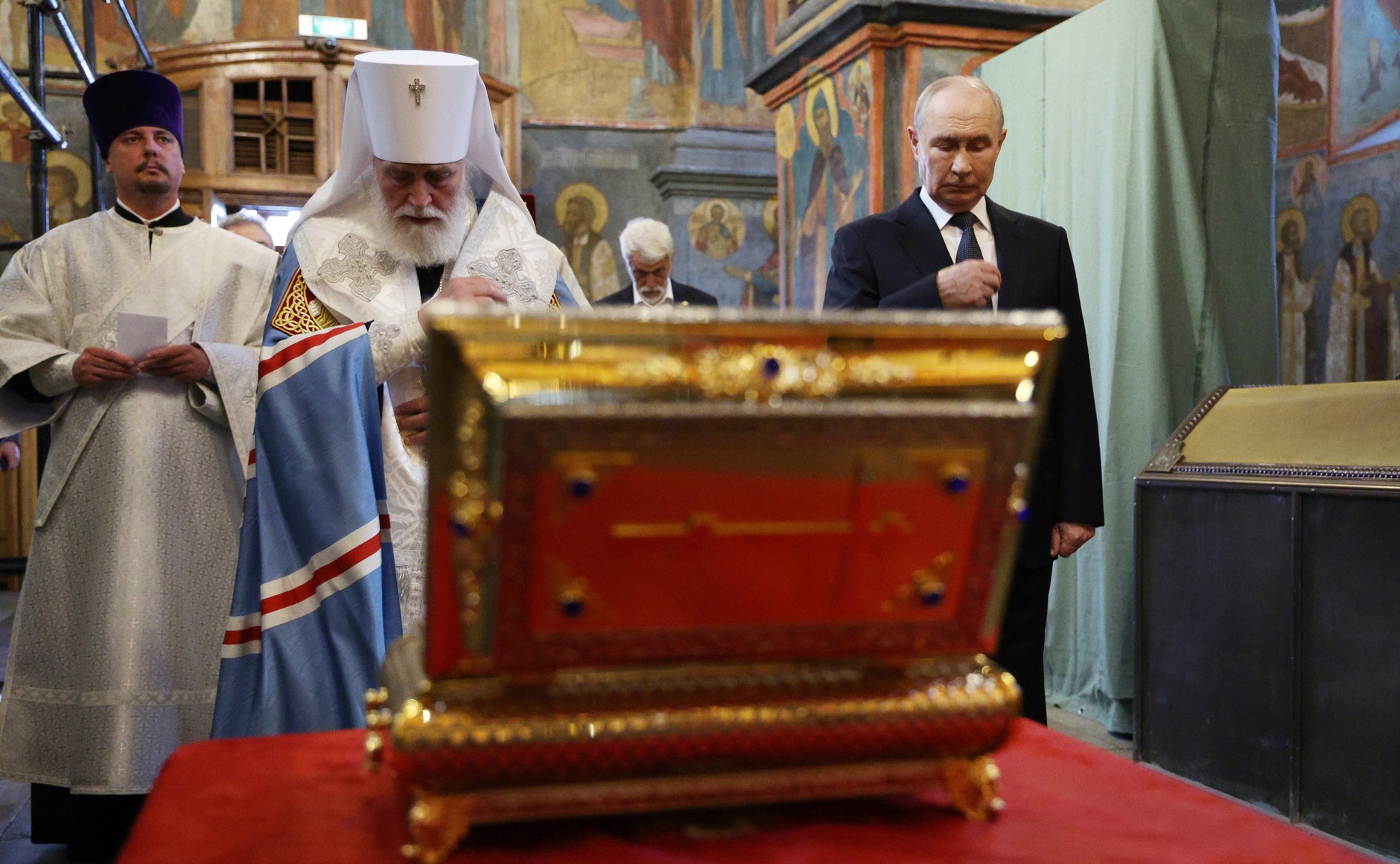 Moaștele Sfântului Dmitri al Donului ar fi fost pierdute de armata rusă în timpul retragerii din Donețk