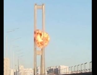 Atacuri rusești asupra infrastructurii de transport din Kiev: Podul de Nord a fost lovit