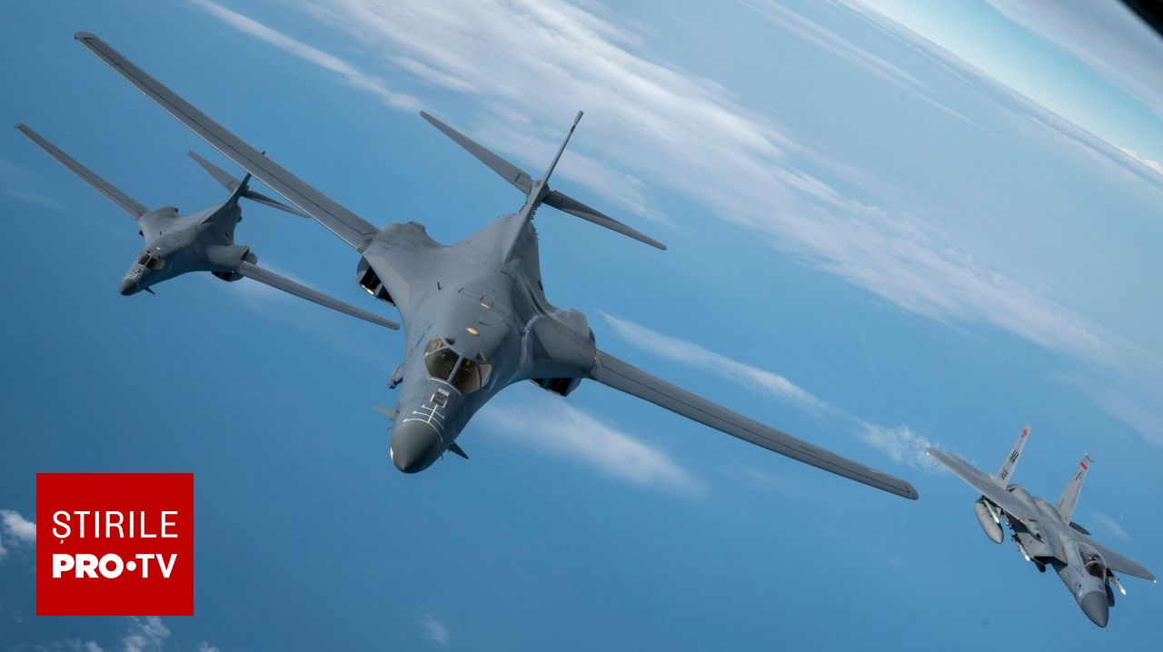 SUA au retras bombardierele B-1 de la baza aeriană RAF Fairford din Marea Britanie