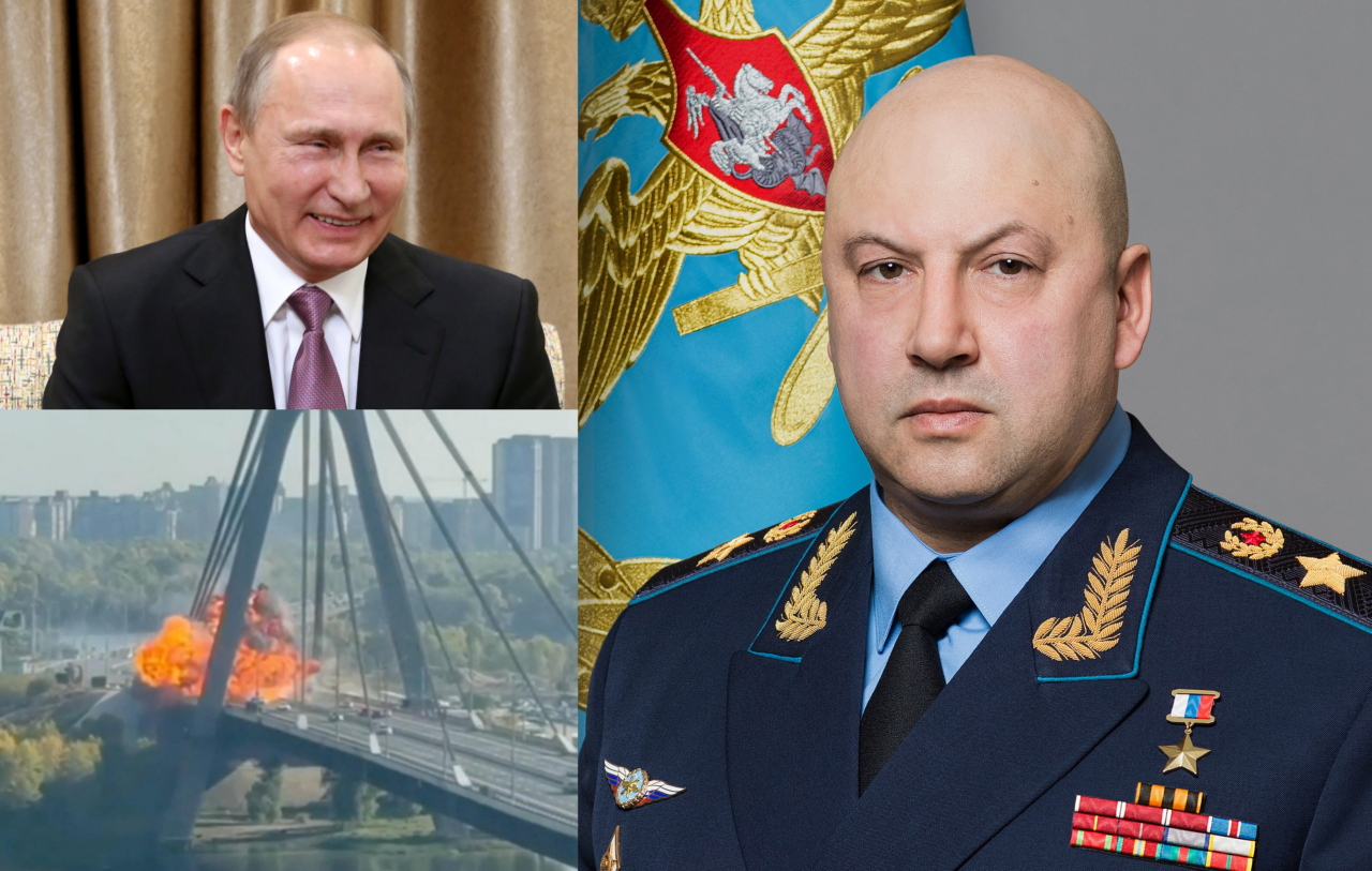 Putin îi ordonă generalului Surovikin distrugerea podurilor de pe Nipru pentru izolarea Kievului