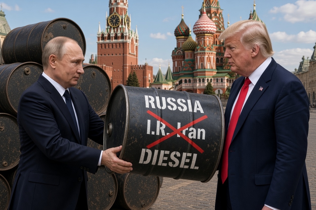 Acuzații grave privind acordul de motorină dintre Trump și Putin: livrările ar putea proveni din Iran