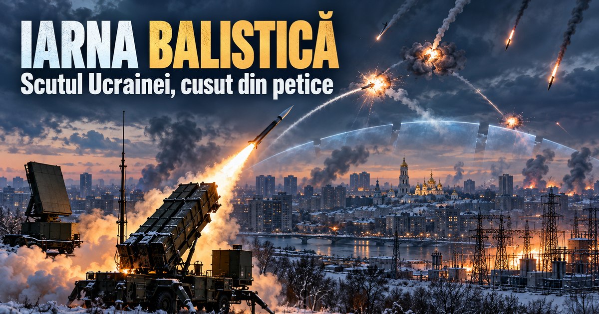 Amenințarea balistică a Rusiei: Deficitul de interceptoare pune sub semnul întrebării apărarea Ucrainei